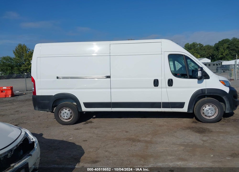 2023 RAM PROMASTER 2500 HIGH ROOF 159 WB VIN: 3C6LRVDG0PE605863