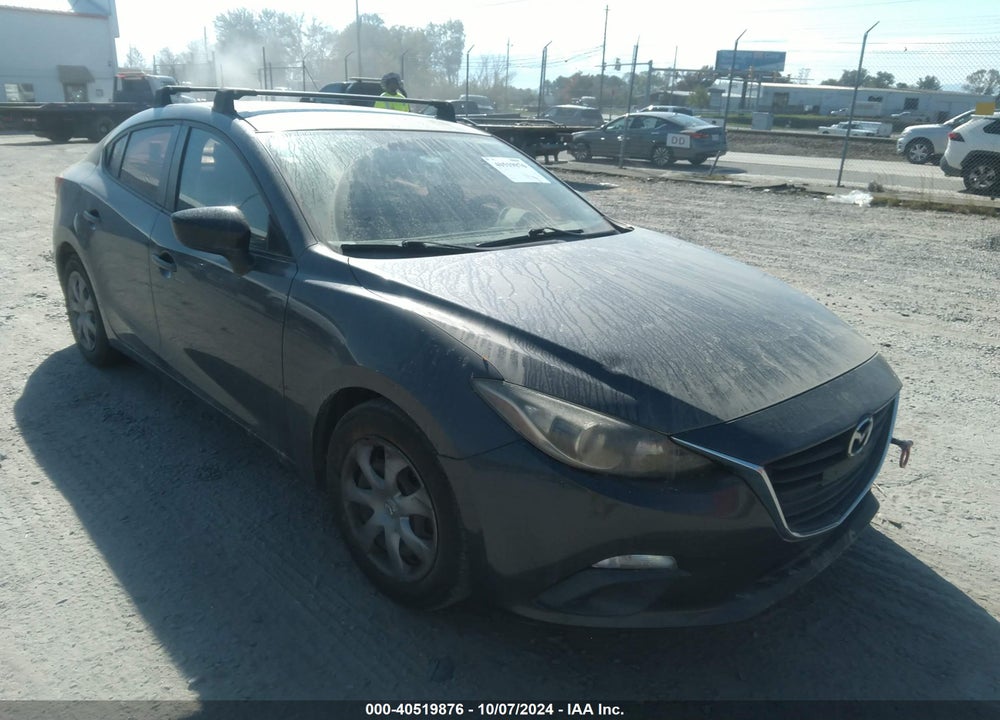 2015 MAZDA 3 I SV VIN: JM1BM1T76F1223299
