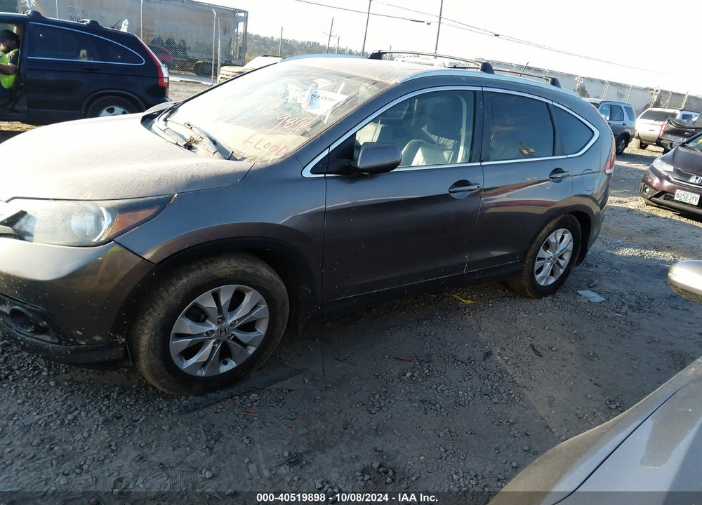 2013 HONDA CR-V EX-L VIN: 5J6RM3H70DL026398