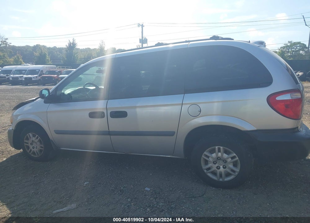 2007 DODGE CARAVAN SE VIN: 1D4GP25R37B238827