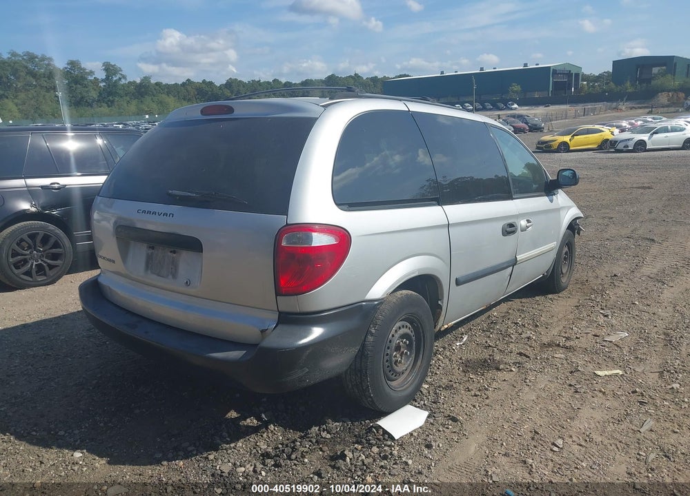 2007 DODGE CARAVAN SE VIN: 1D4GP25R37B238827