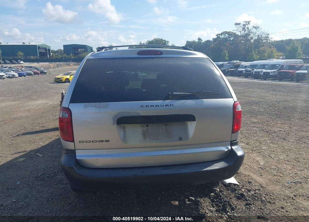 2007 DODGE CARAVAN SE VIN: 1D4GP25R37B238827