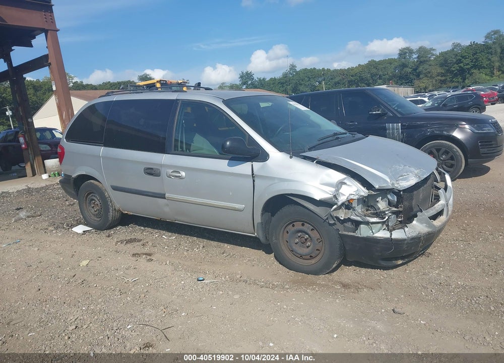 2007 DODGE CARAVAN SE VIN: 1D4GP25R37B238827
