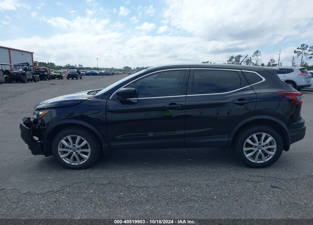 2022 NISSAN ROGUE SPORT S FWD XTRONIC CVT VIN: JN1BJ1AV0NW345817