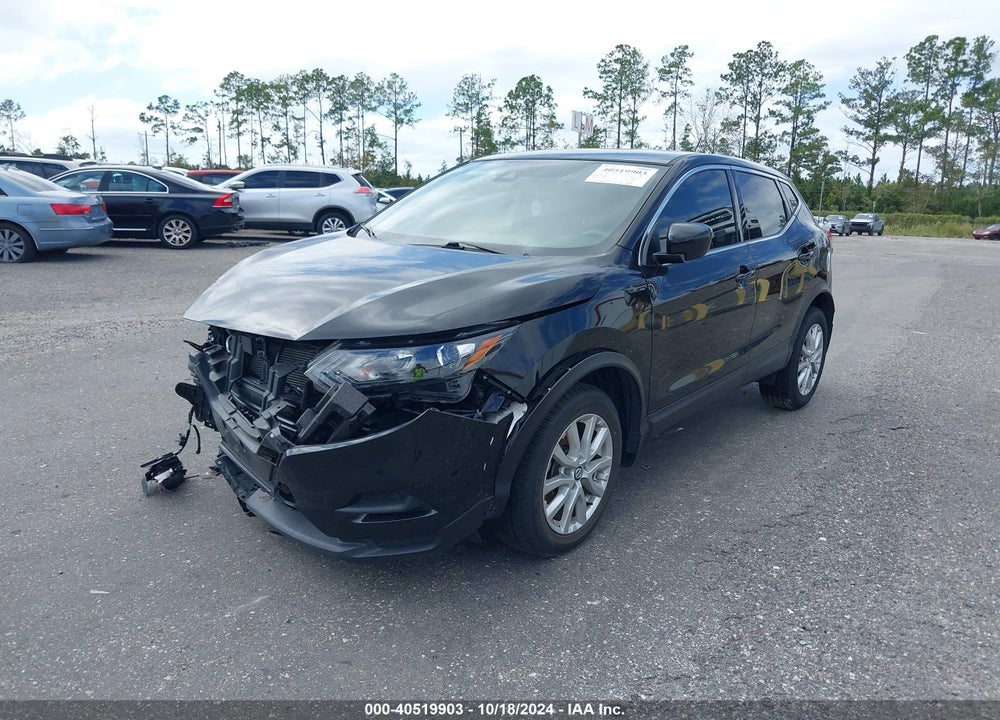 2022 NISSAN ROGUE SPORT S FWD XTRONIC CVT VIN: JN1BJ1AV0NW345817