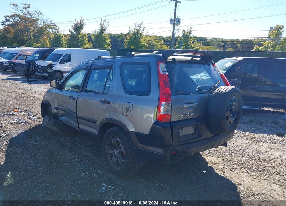 2006 HONDA CR-V LX VIN: SHSRD78556U441517