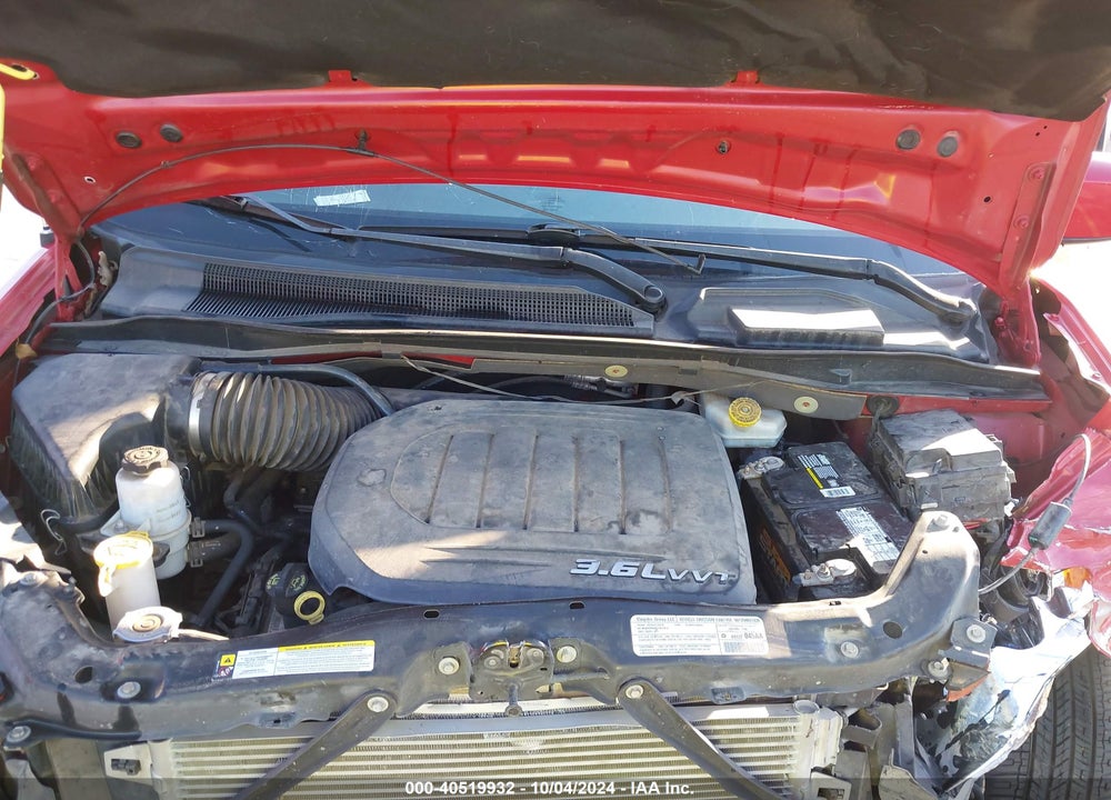 2013 DODGE GRAND CARAVAN SE VIN: 2C4RDGBG4DR544933