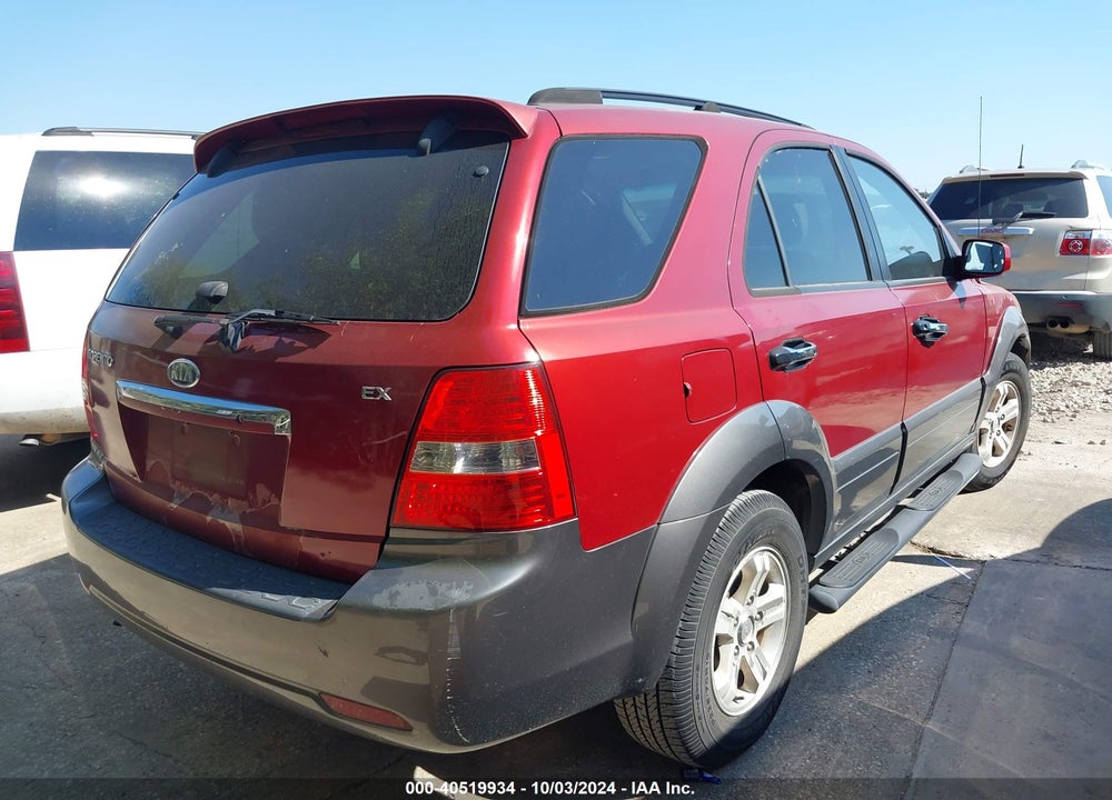 2008 KIA SORENTO EX VIN: KNDJD736485789320