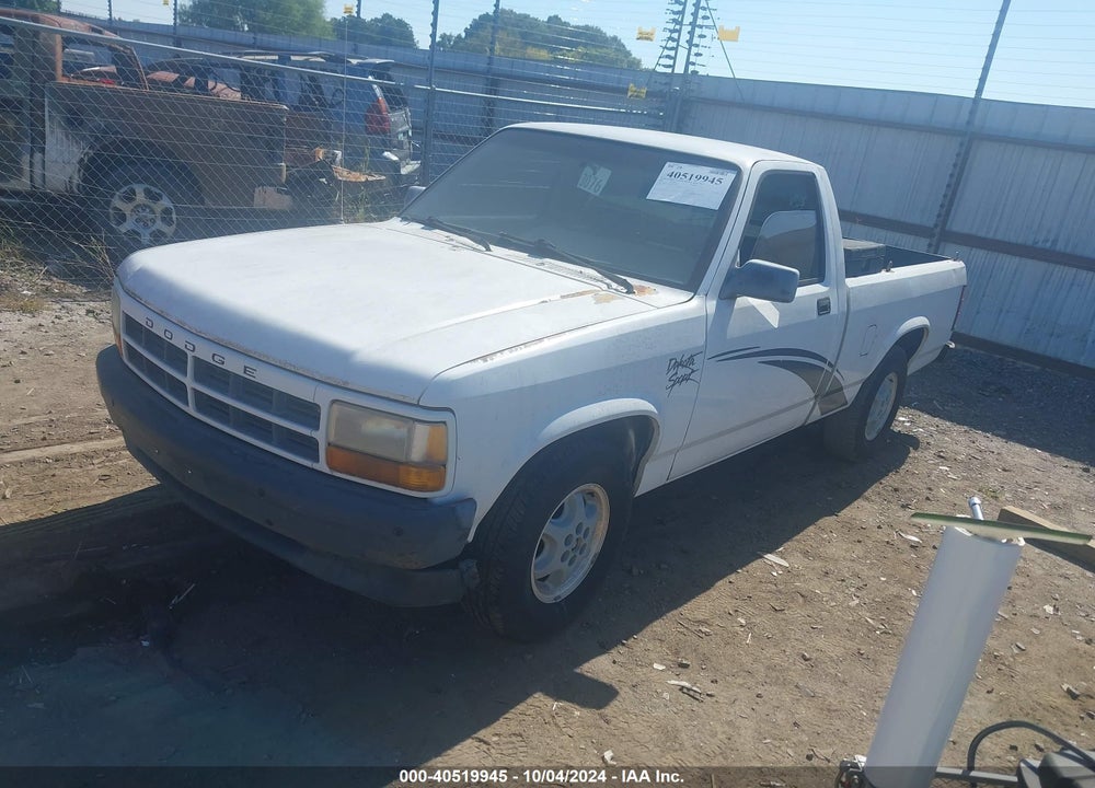 1995 DODGE DAKOTA VIN: 1B7FL26G9SW912496