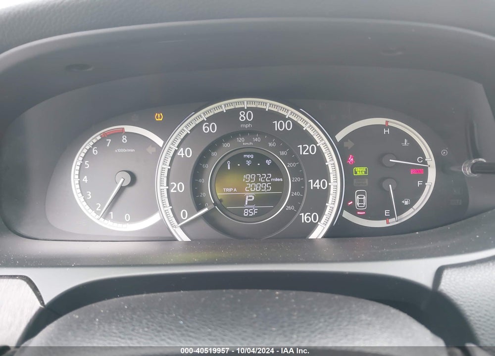 2013 HONDA ACCORD EX-L VIN: 1HGCR2F80DA240792