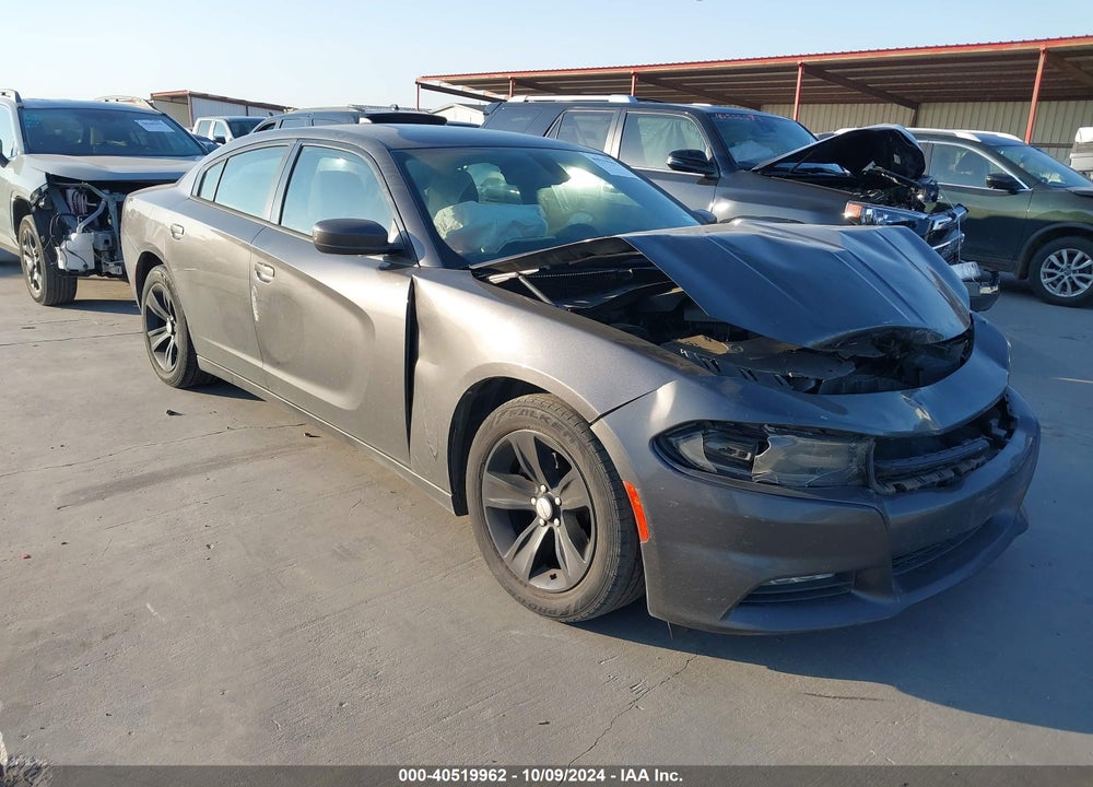 2016 DODGE CHARGER SXT VIN: 2C3CDXHG7GH139287