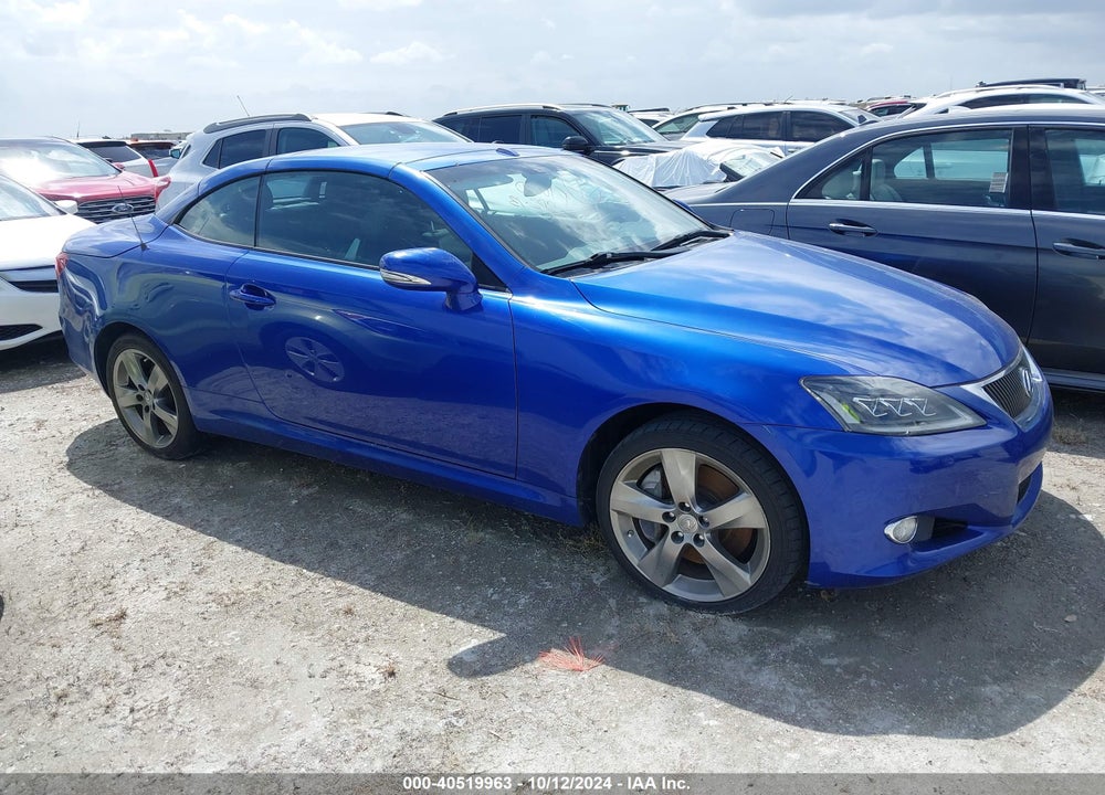 2010 LEXUS IS 350C VIN: JTHFE2C24A2500199