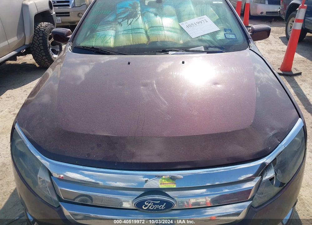 2011 FORD FUSION SEL VIN: 3FAHP0JG5BR122792