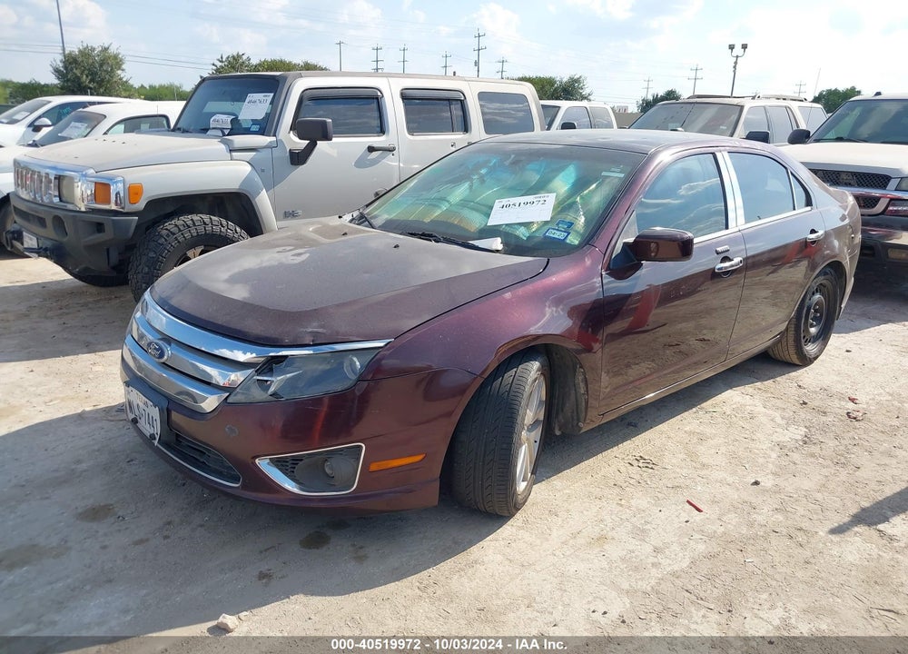2011 FORD FUSION SEL VIN: 3FAHP0JG5BR122792