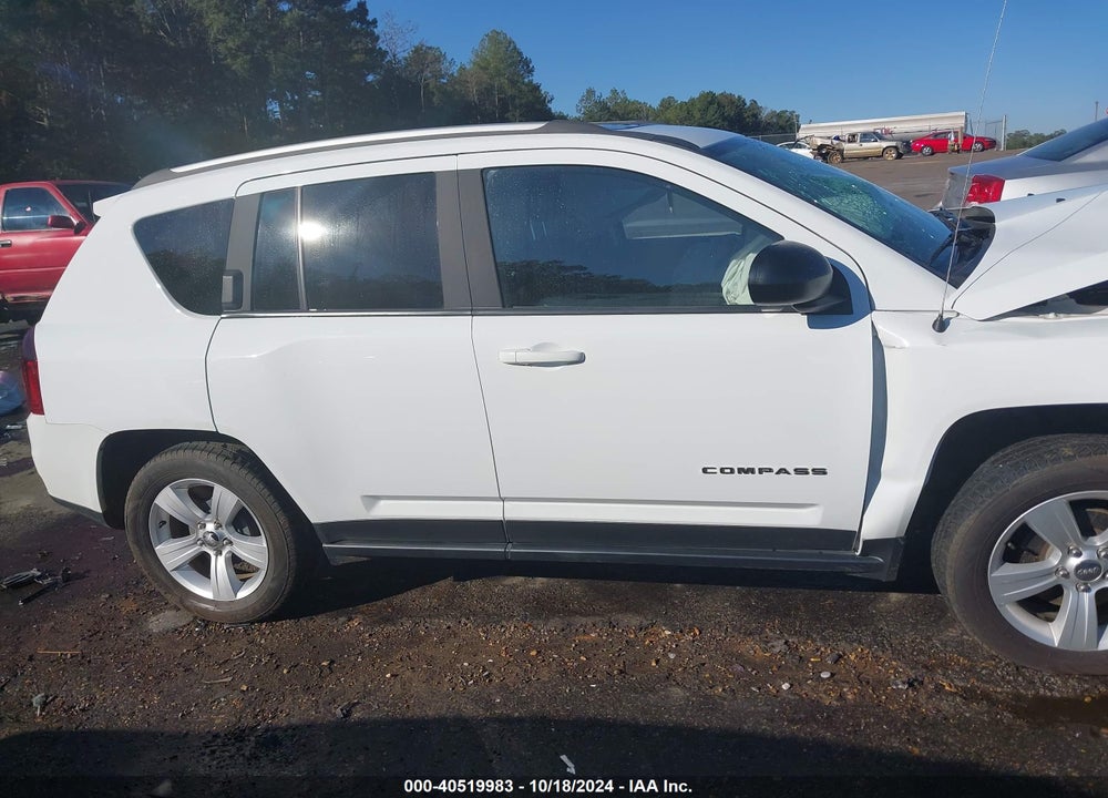 2015 JEEP COMPASS SPORT VIN: 1C4NJCBB1FD246673