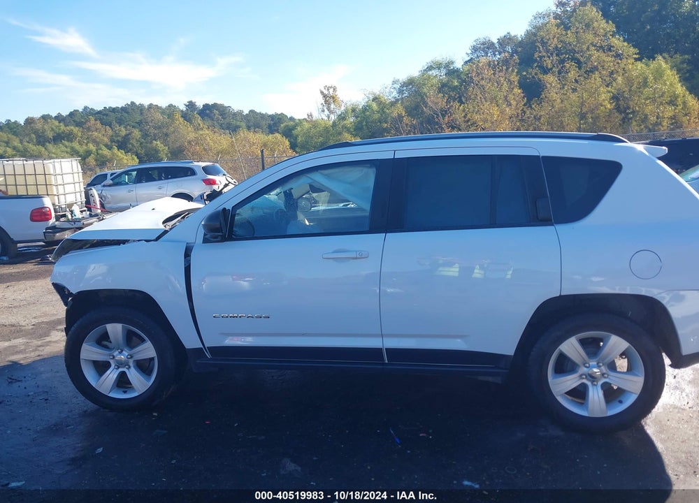 2015 JEEP COMPASS SPORT VIN: 1C4NJCBB1FD246673
