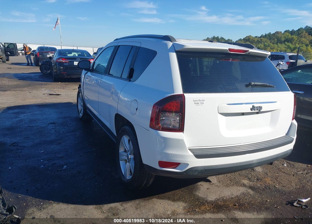 2015 JEEP COMPASS SPORT VIN: 1C4NJCBB1FD246673