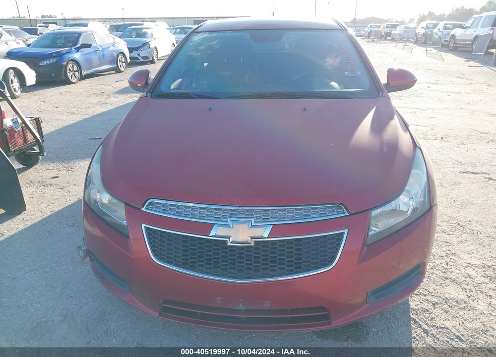 2012 CHEVROLET CRUZE 1LT VIN: 1G1PF5SC0C7299365