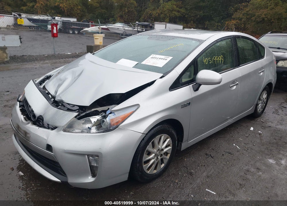2012 TOYOTA PRIUS PLUG-IN VIN: JTDKN3DPXC3024814