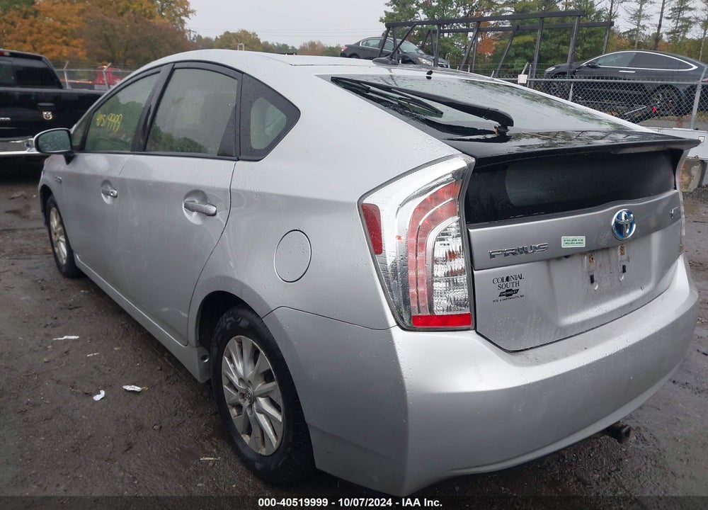 2012 TOYOTA PRIUS PLUG-IN VIN: JTDKN3DPXC3024814