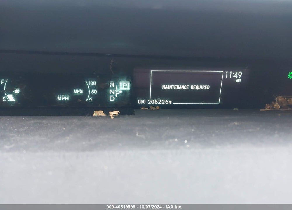 2012 TOYOTA PRIUS PLUG-IN VIN: JTDKN3DPXC3024814