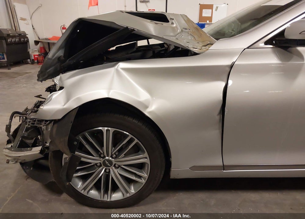 2018 GENESIS G80 VIN: KMHGN4JE9JU250554