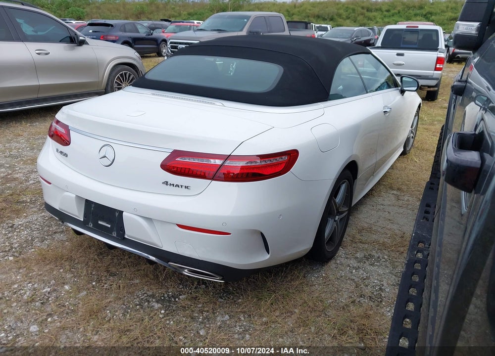 2019 MERCEDES-BENZ E 450 4MATIC VIN: WDD1K6JB7KF088830