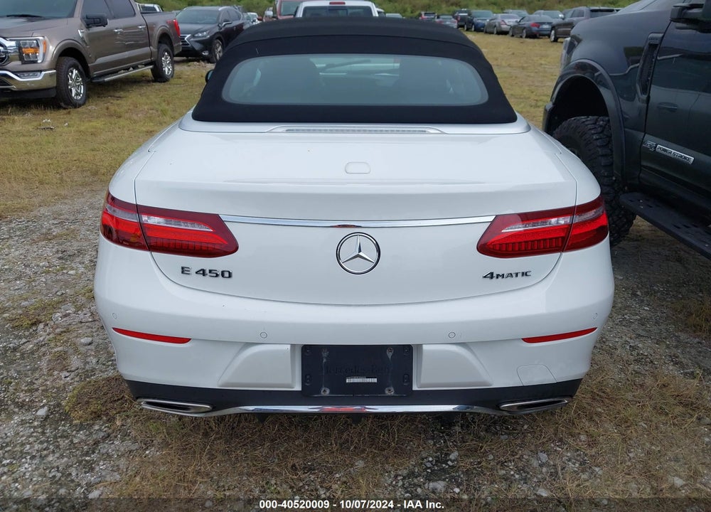 2019 MERCEDES-BENZ E 450 4MATIC VIN: WDD1K6JB7KF088830