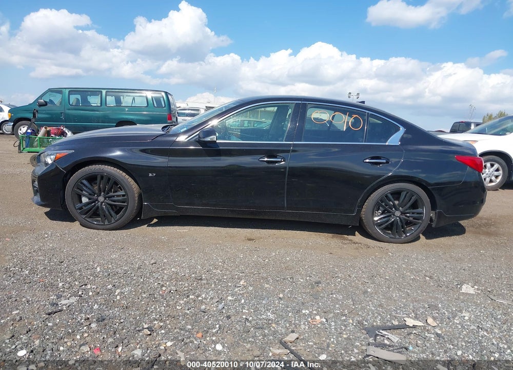 2014 INFINITI Q50 SPORT VIN: JN1BV7AR5EM688290