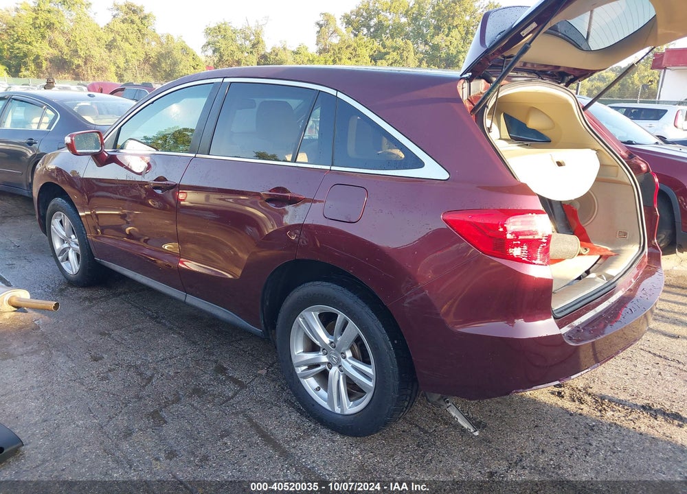2013 ACURA RDX VIN: 5J8TB4H55DL021804