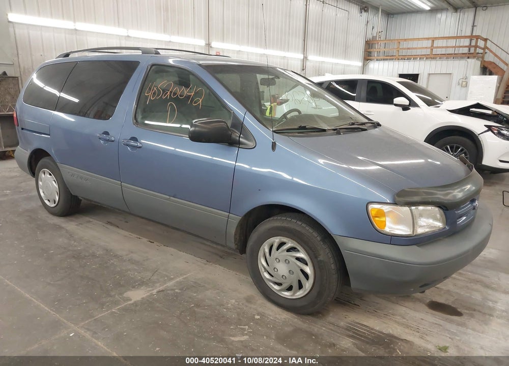 2000 TOYOTA SIENNA LE VIN: 4T3ZF13CXYU309547