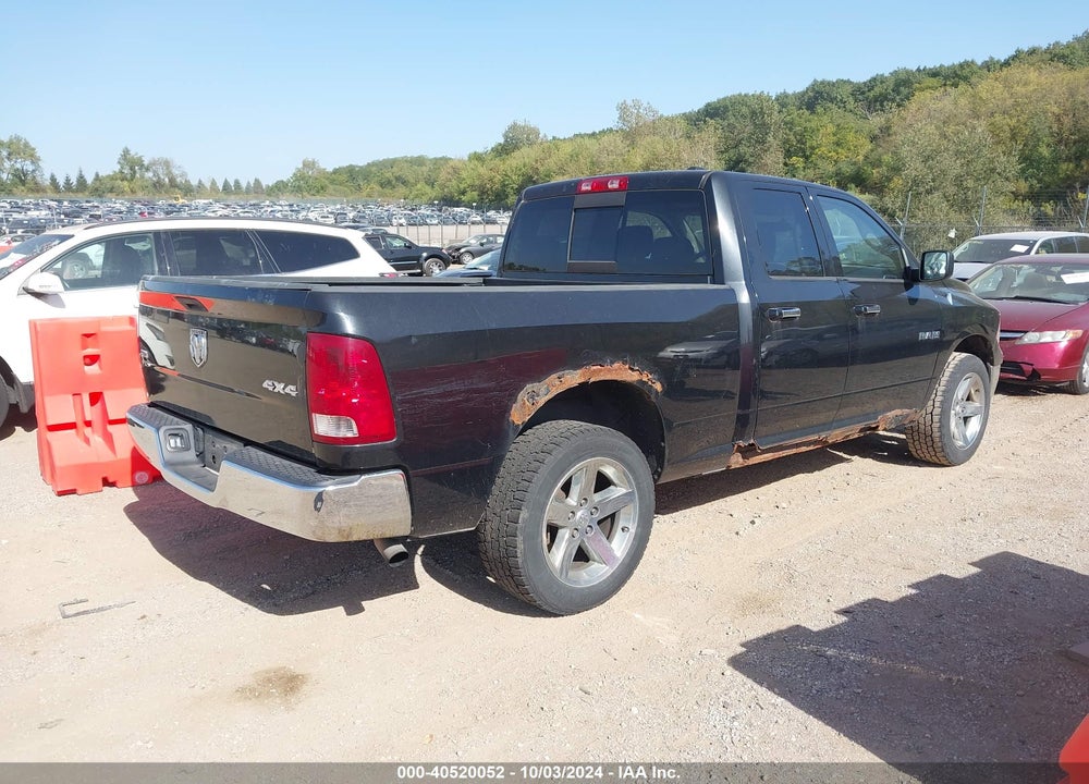 2009 DODGE RAM 1500 SLT/SPORT/TRX VIN: 1D3HV18P09S797080