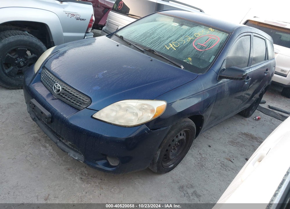 2007 TOYOTA MATRIX VIN: 2T1KR32E27C667824