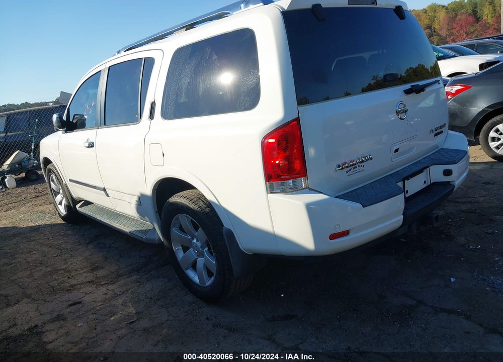 2010 NISSAN ARMADA PLATINUM VIN: 5N1BA0ND2AN602917