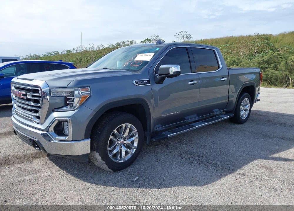 2021 GMC SIERRA 1500 4WD SHORT BOX SLT VIN: 3GTU9DED2MG142717