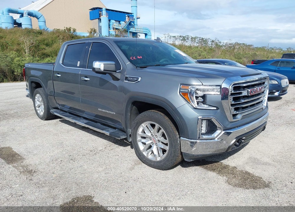 2021 GMC SIERRA 1500 4WD SHORT BOX SLT VIN: 3GTU9DED2MG142717