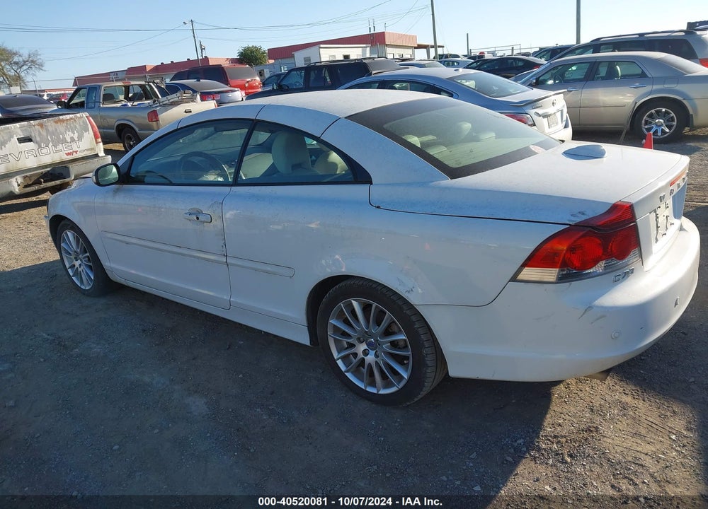 2009 VOLVO C70 T5 VIN: YV1MC67219J075133