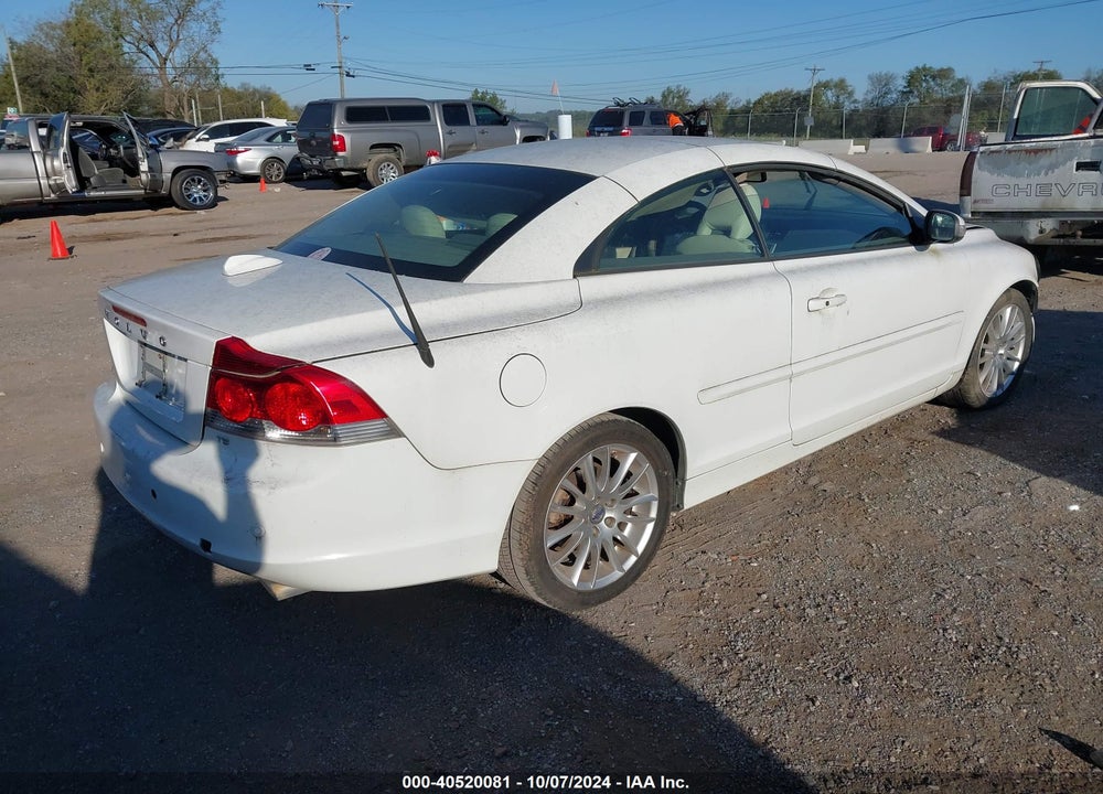 2009 VOLVO C70 T5 VIN: YV1MC67219J075133