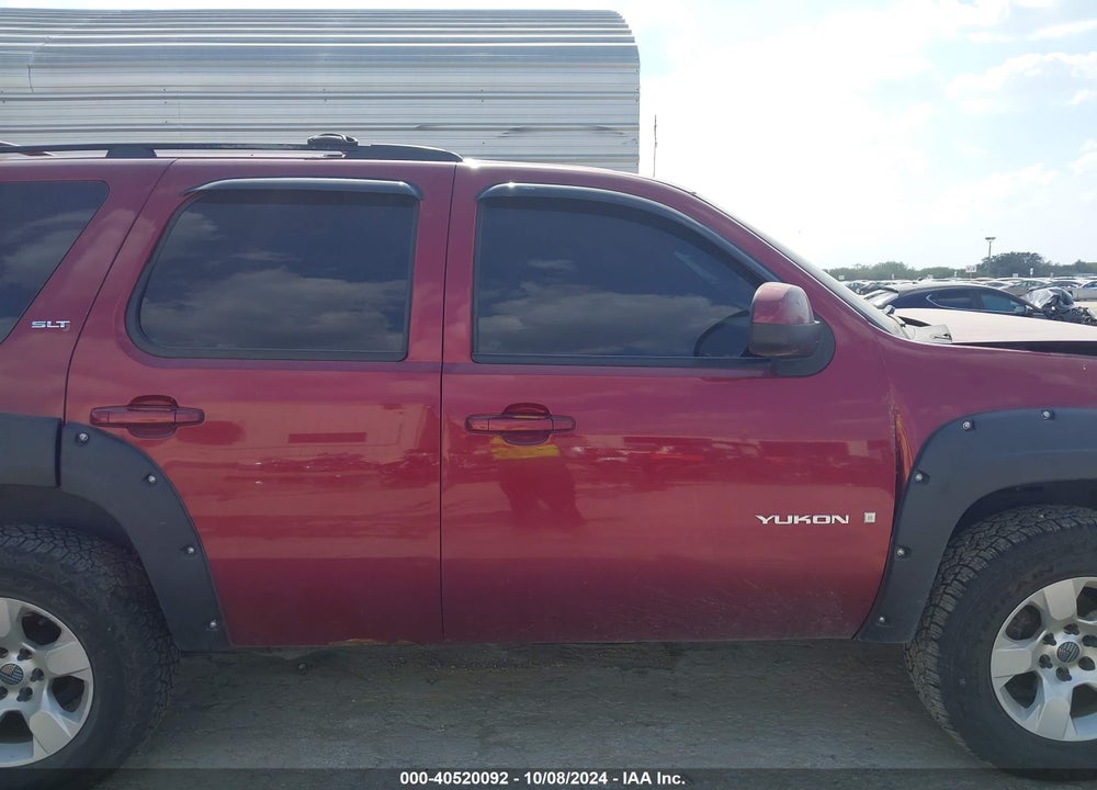 2009 GMC YUKON SLT2 VIN: 1GKFK33049R244278