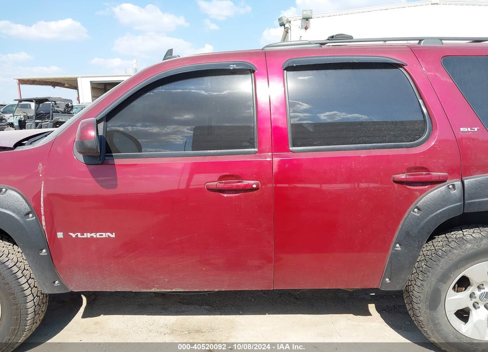 2009 GMC YUKON SLT2 VIN: 1GKFK33049R244278