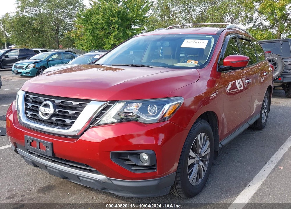 2017 NISSAN PATHFINDER SL VIN: 5N1DR2MMXHC661847
