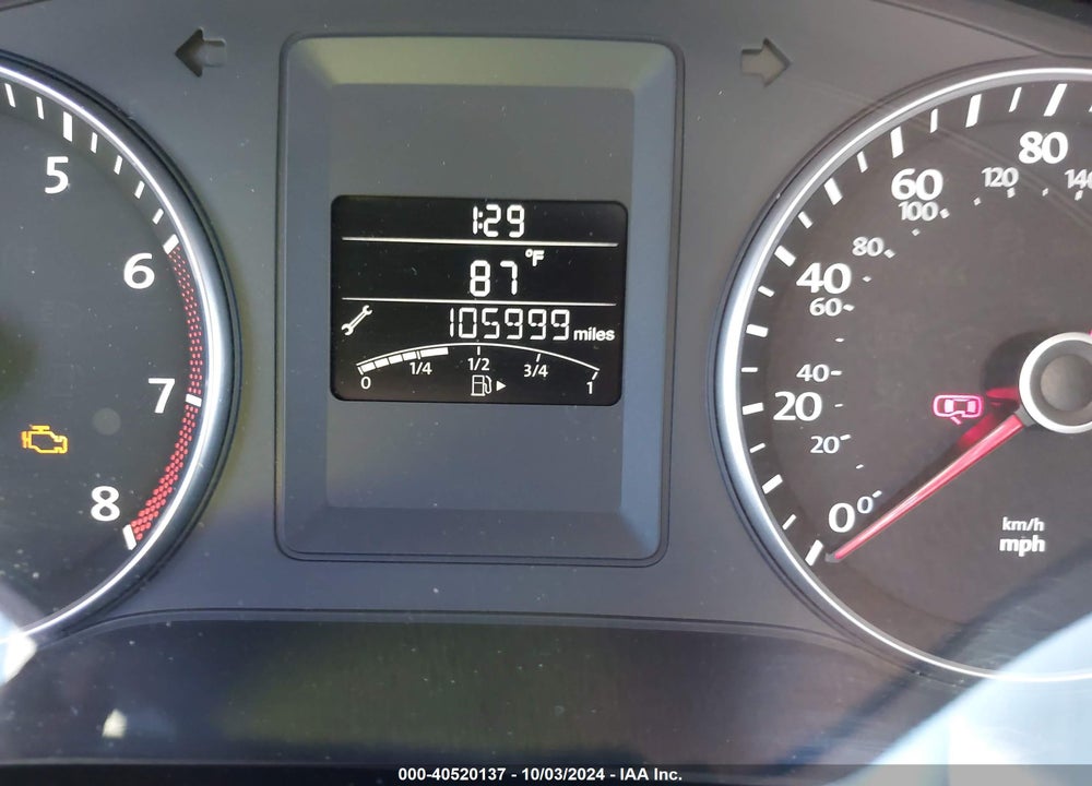 2013 VOLKSWAGEN JETTA 2.5L SE VIN: 3VWDP7AJ9DM353740