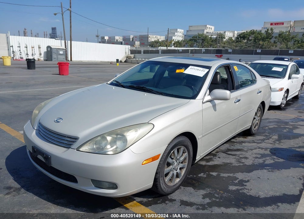 2003 LEXUS ES 300 VIN: JTHBF30G230140074