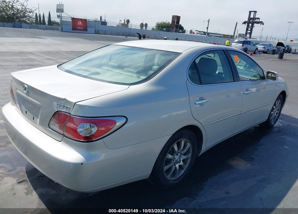 2003 LEXUS ES 300 VIN: JTHBF30G230140074