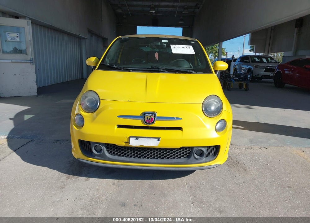 2016 FIAT 500 ABARTH VIN: 3C3CFFFH3GT130190