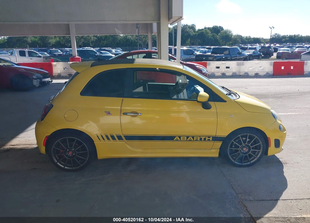 2016 FIAT 500 ABARTH VIN: 3C3CFFFH3GT130190