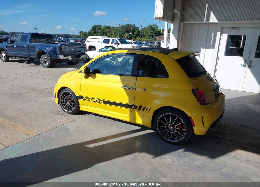 2016 FIAT 500 ABARTH VIN: 3C3CFFFH3GT130190