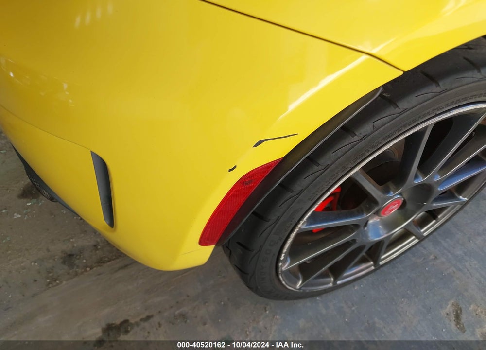 2016 FIAT 500 ABARTH VIN: 3C3CFFFH3GT130190