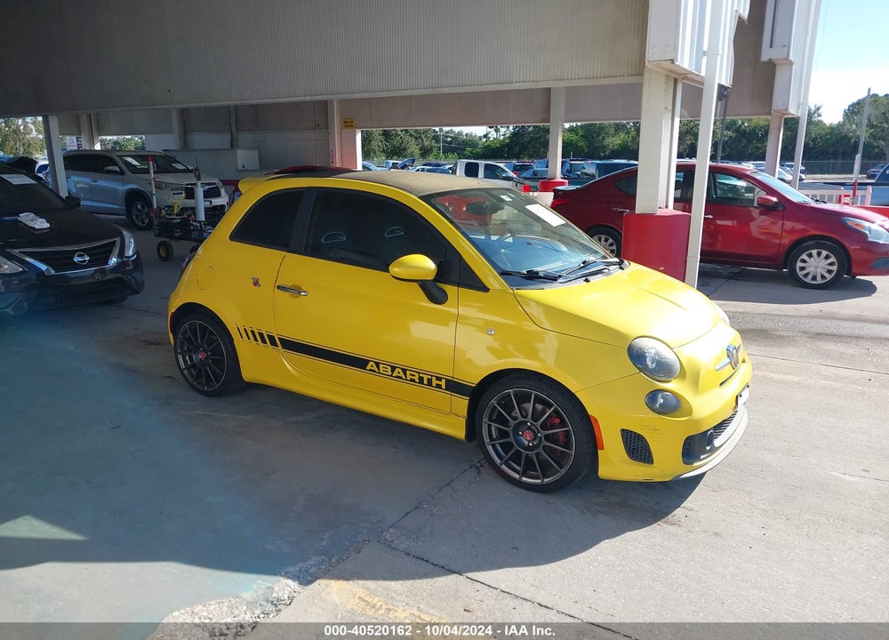 2016 FIAT 500 ABARTH VIN: 3C3CFFFH3GT130190