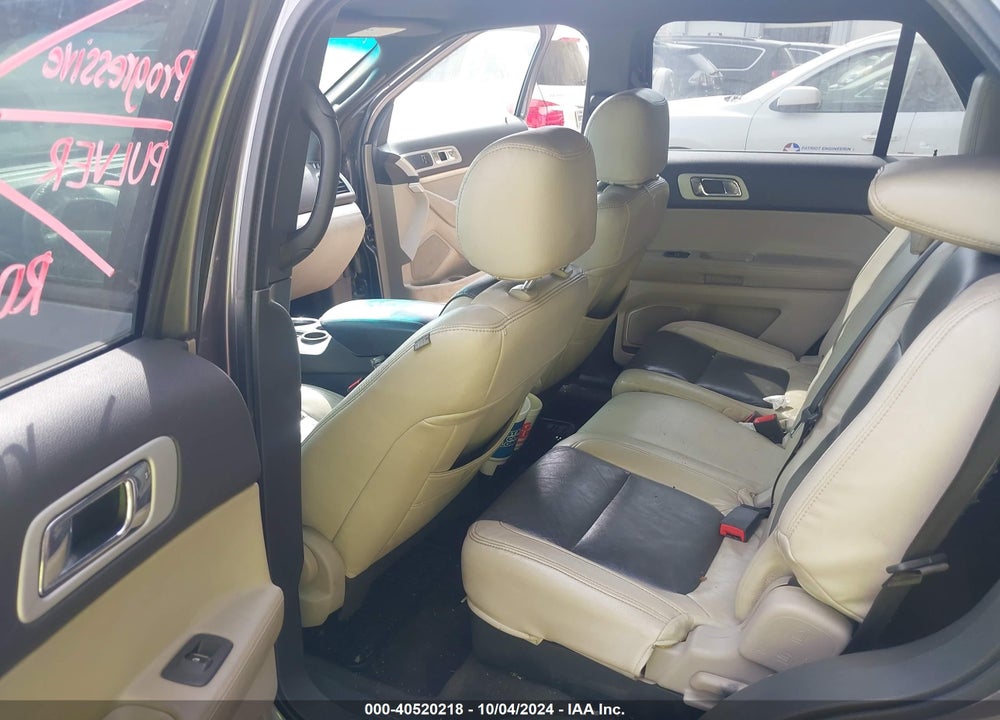 2012 FORD EXPLORER XLT VIN: 1FMHK7D83CGA54969